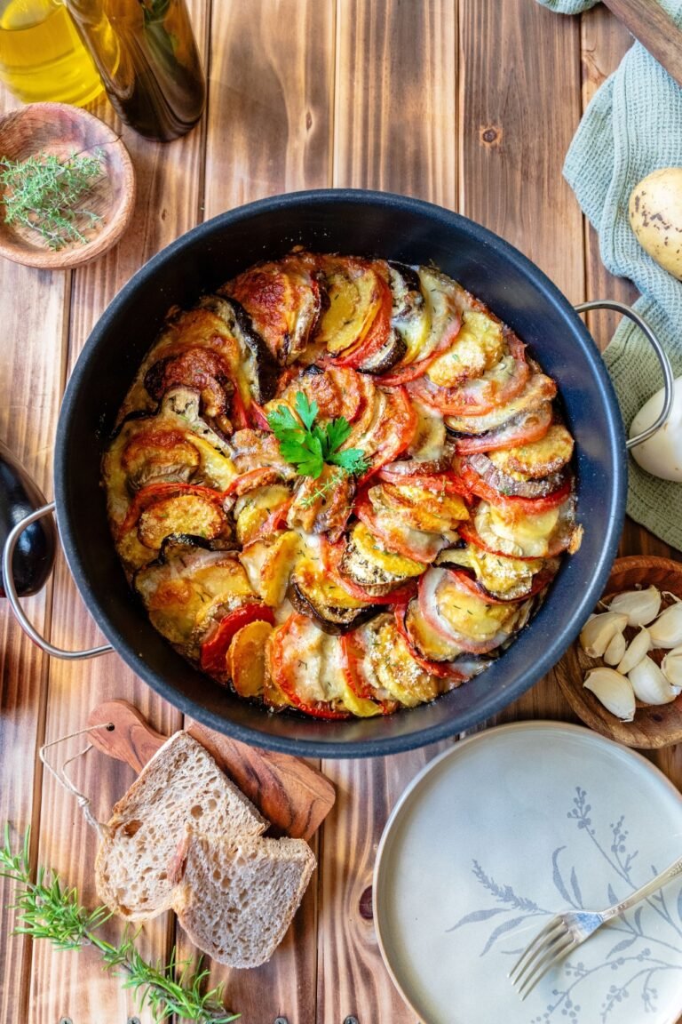 Confit Byaldi (Layered Ratatouille)