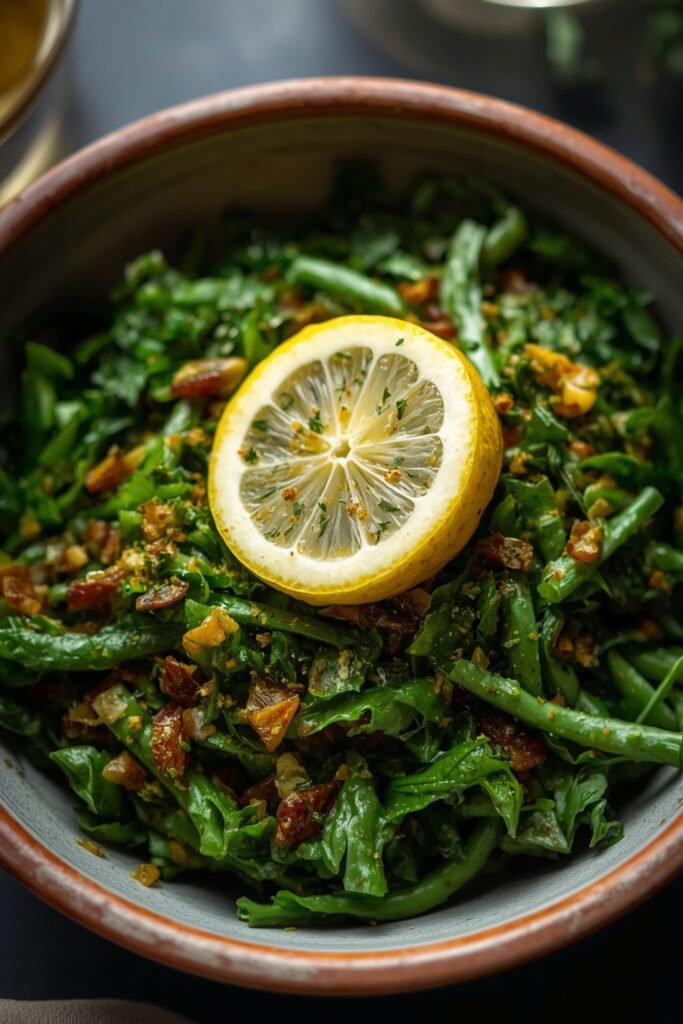 Horta (Greek Greens with Lemon) Featured Image