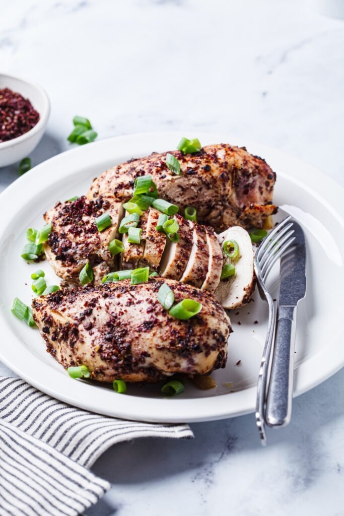 Roast Chicken with Sumac and Red Onion