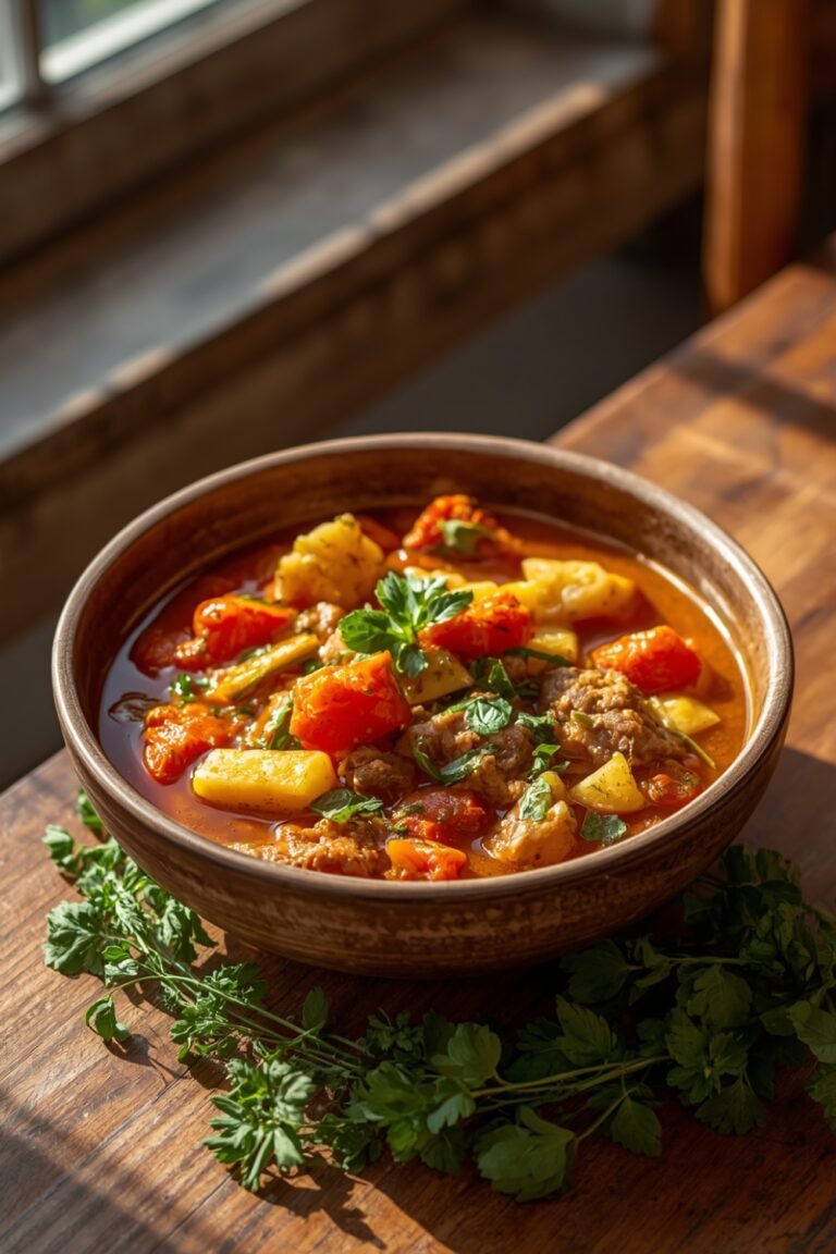 Soufiko (Ikarian Summer Vegetable Stew)