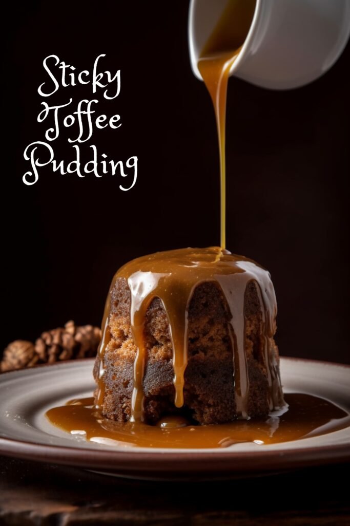 Sticky Toffee Pudding recipe featured image.