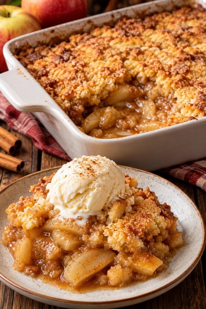 Apple Dump Cake