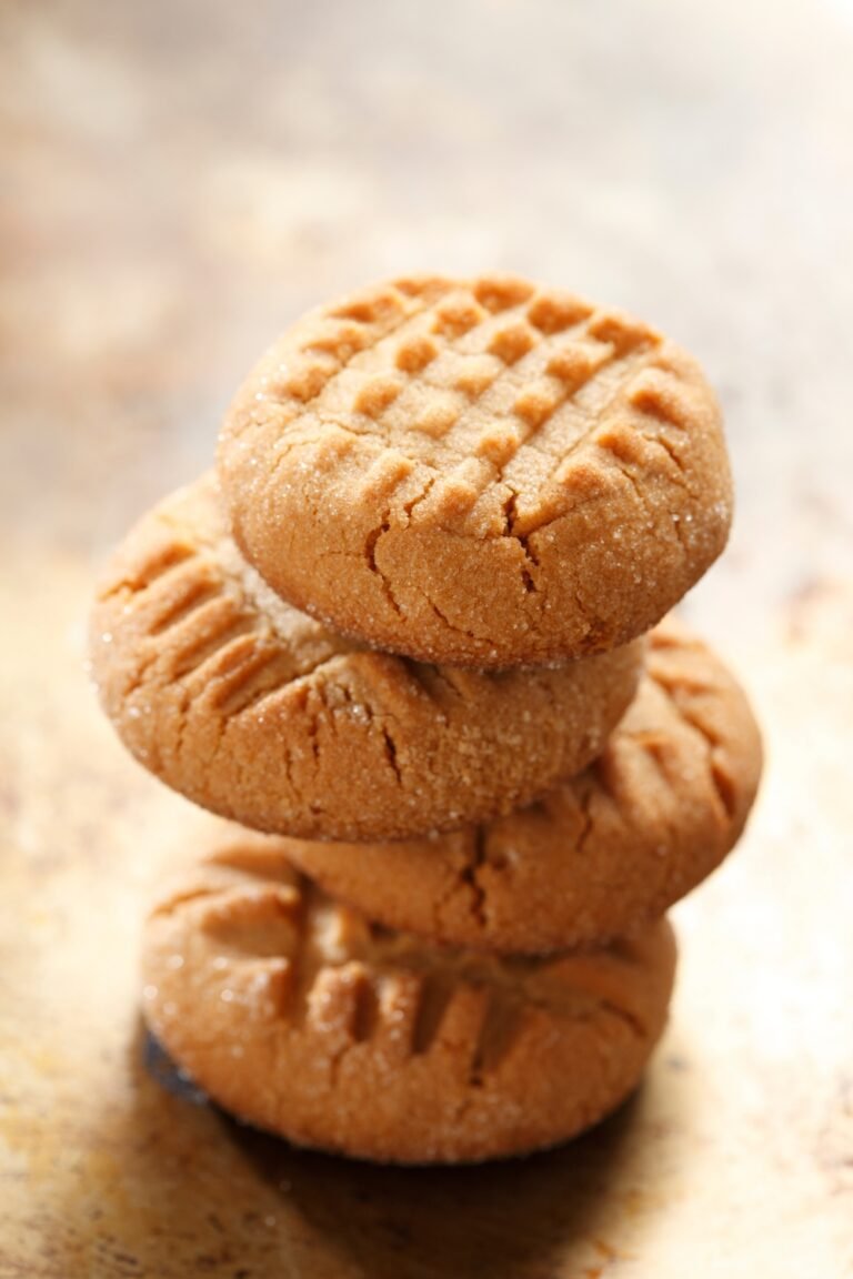 3-Ingredient Peanut Butter Cookies