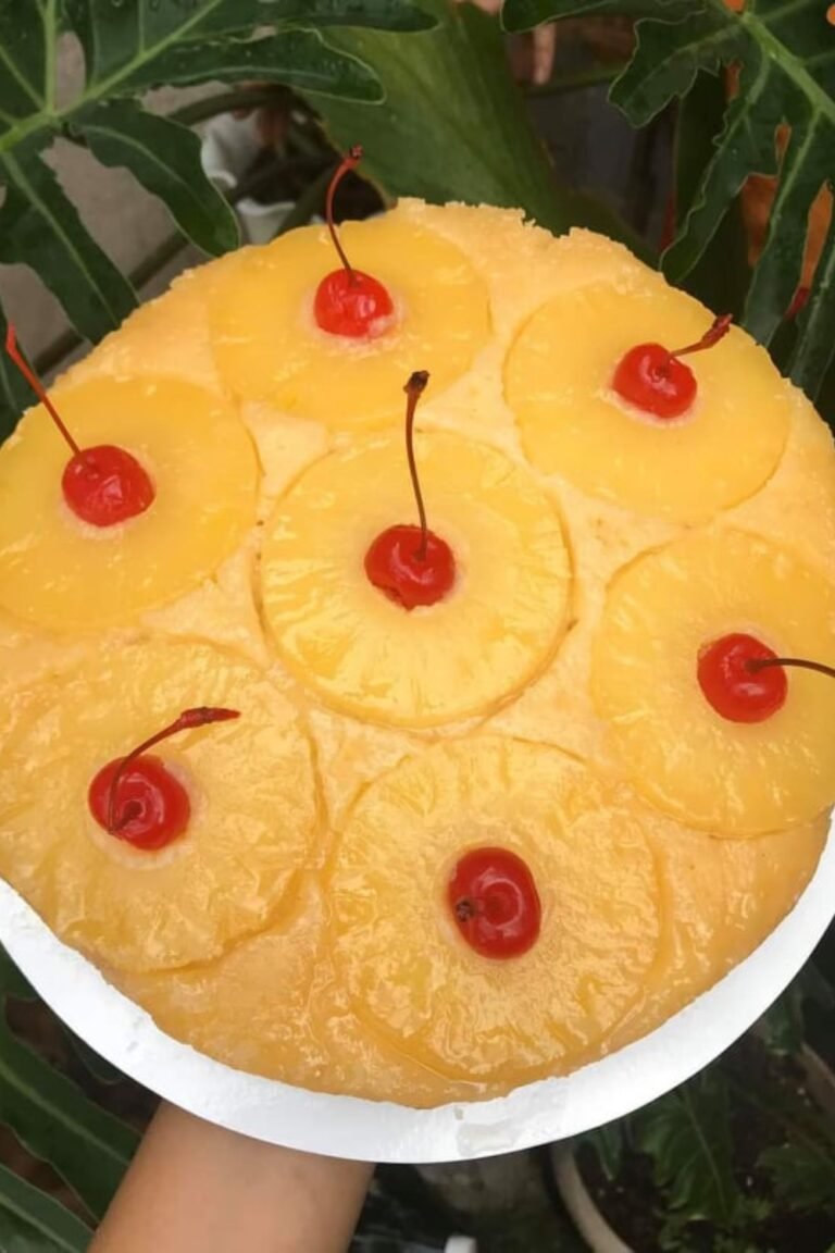 3-Ingredient Pineapple Dump Cake